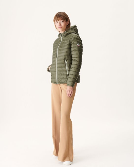 Jott New In Piumino Reversibile Sauge/army Vienna