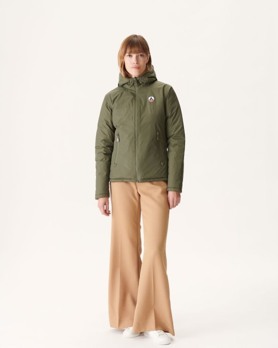 Piumino Reversibile Esercito/beige Vienna Jott New In