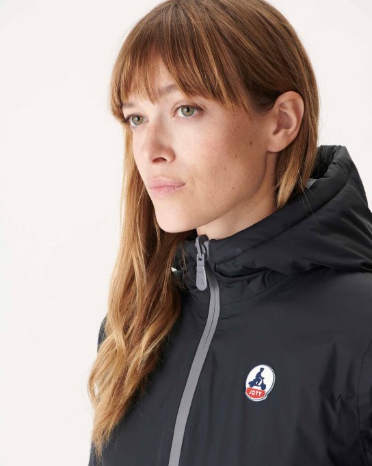 Jott New In Piumino Reversibile Noir Vienna