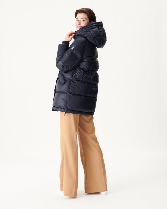 Giubbotto Piumino Con Cappuccio Delhi Marine Estremo Freddo Jott New In