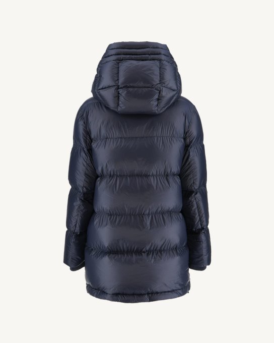 Giubbotto Piumino Con Cappuccio Delhi Marine Estremo Freddo Jott New In