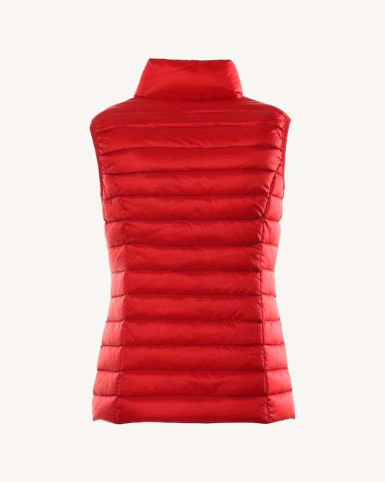 Piumino Leggero Smanicato Rouge Seda Jott New In