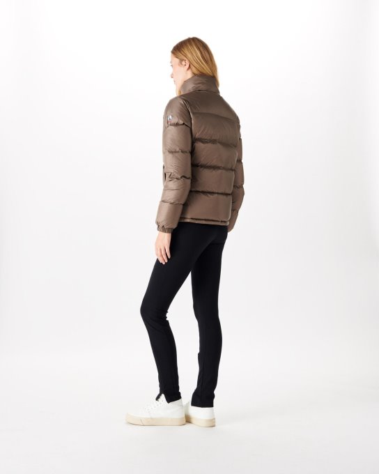 Jott Nuovo In Estremo Freddo Piumino Trapuntato Taupe Cardiff