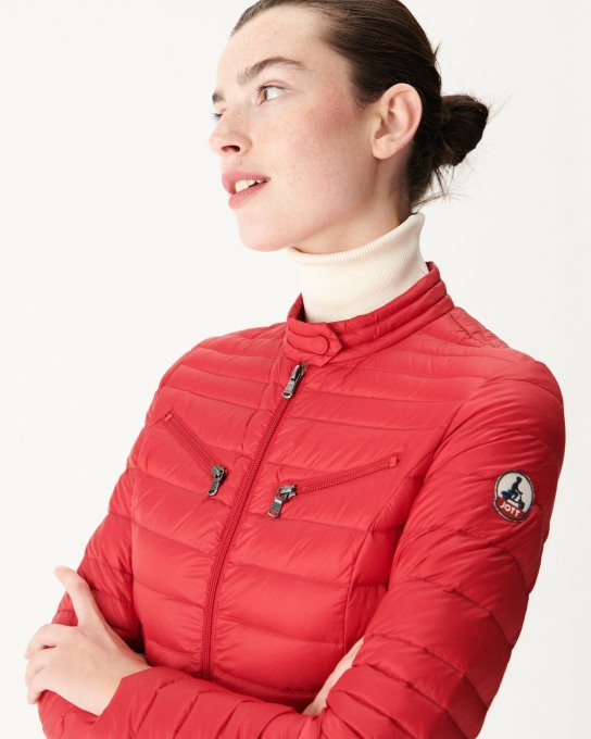 Jott New In Piumino Leggero Rouge Nina