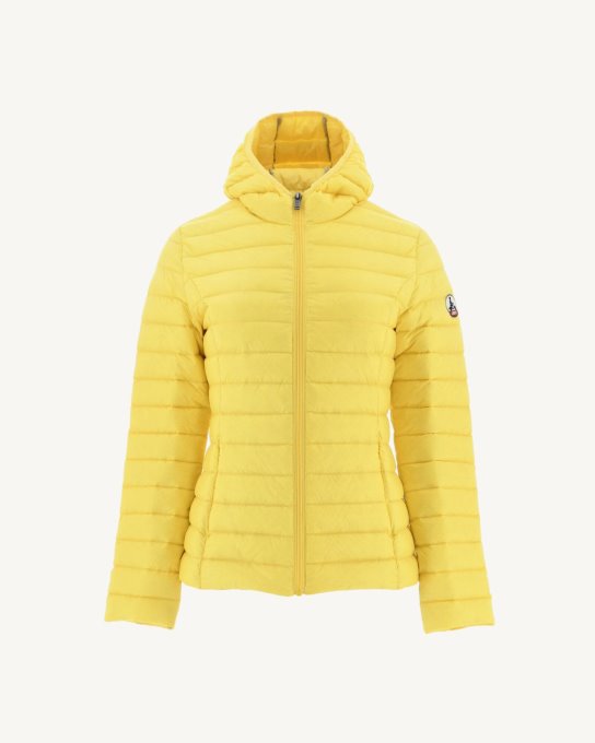Jott New In Piumino Leggero Con Cappuccio Soft Cloe Giallo