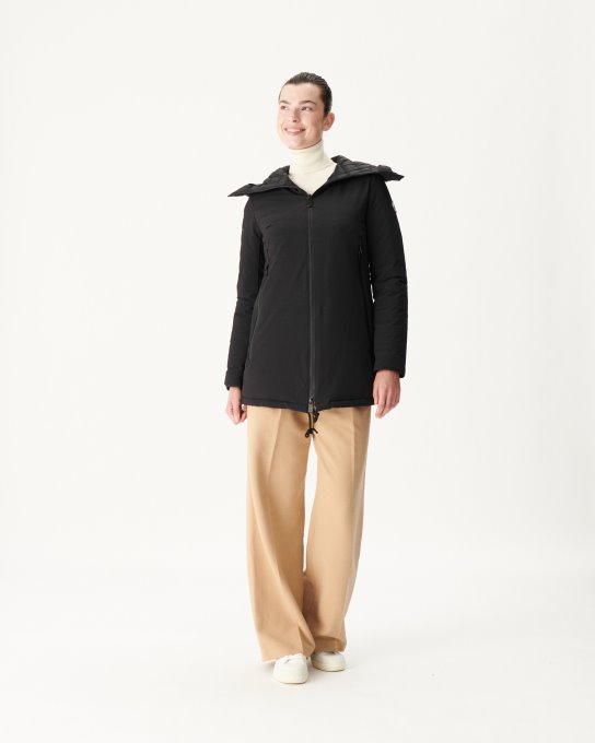 Jott New In Piumino Con Cappuccio Noir Siberie