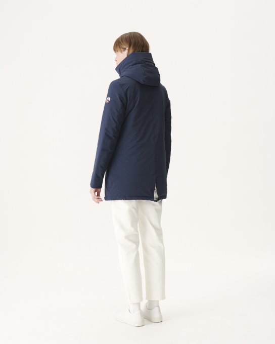 Piumino Con Cappuccio Marine Siberie Jott New In