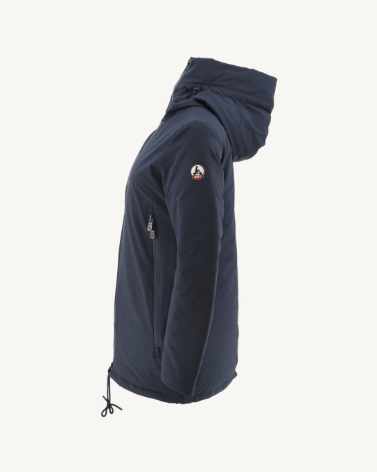 Piumino Con Cappuccio Marine Siberie Jott New In