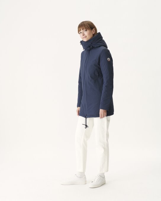 Piumino Con Cappuccio Marine Siberie Jott New In