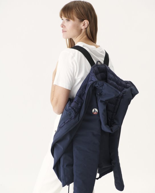 Piumino Con Cappuccio Marine Siberie Jott New In