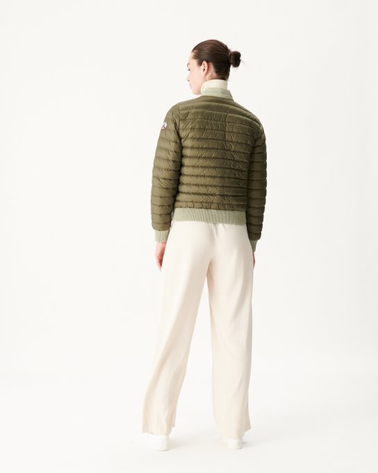 Piumino Reversibile Sauge/army Hanoi Jott New In