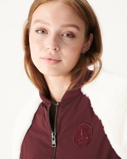 Jott New In Piumino Leggero Blanc Arya