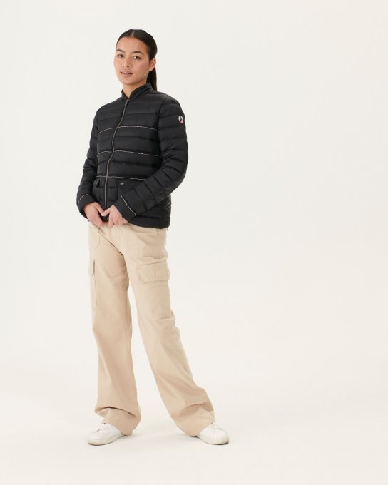 Giacca Corta Leggera Nera Andorra Jott New In