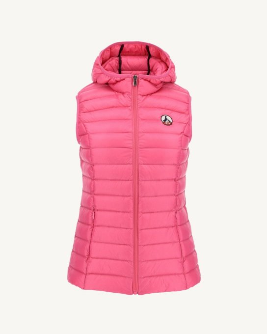 Piumino Leggero Smanicato Rosa Mali Jott New In
