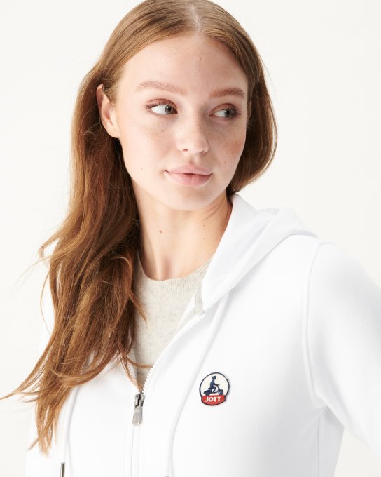 Felpa Con Cappuccio Jott New In Blanc Oaxaca