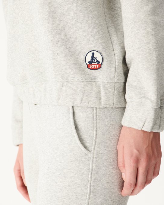 Felpa Gris Chine Regno Jott New In