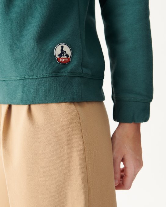 Jott Nuovo Nel Regno Della Felpa Vert Fonce