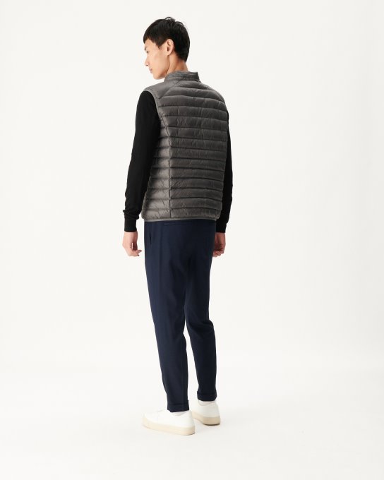 Piumino Smanicato Antracite Tom Jott New In