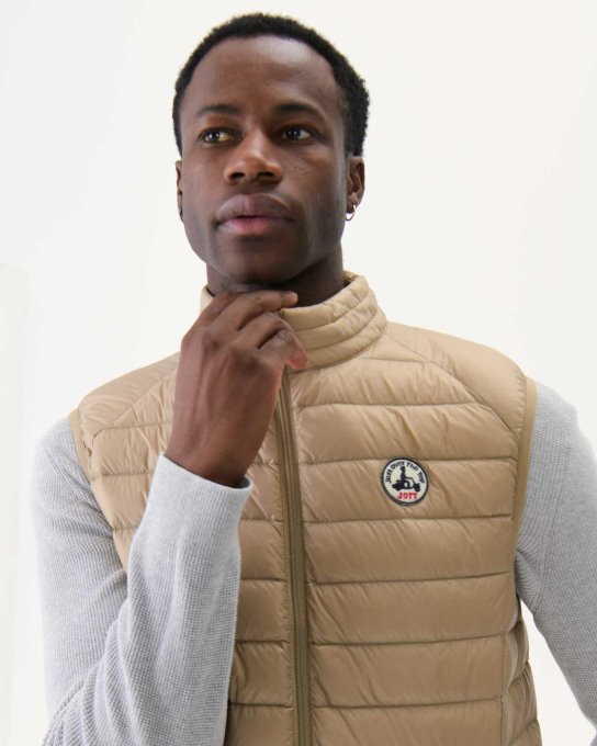 Jott New In Piumino Senza Maniche Beige Tom