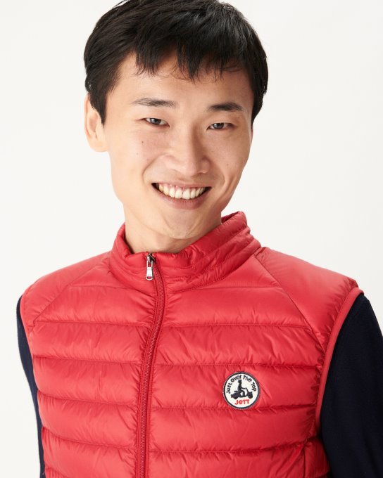 Piumino Rosso Senza Maniche Tom Jott New In