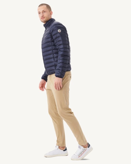 Jott New In Piumino Leggero Blu Navy Opaco