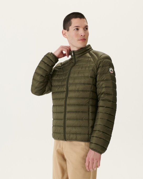 Jott New In Piumino Leggero Militare Mat