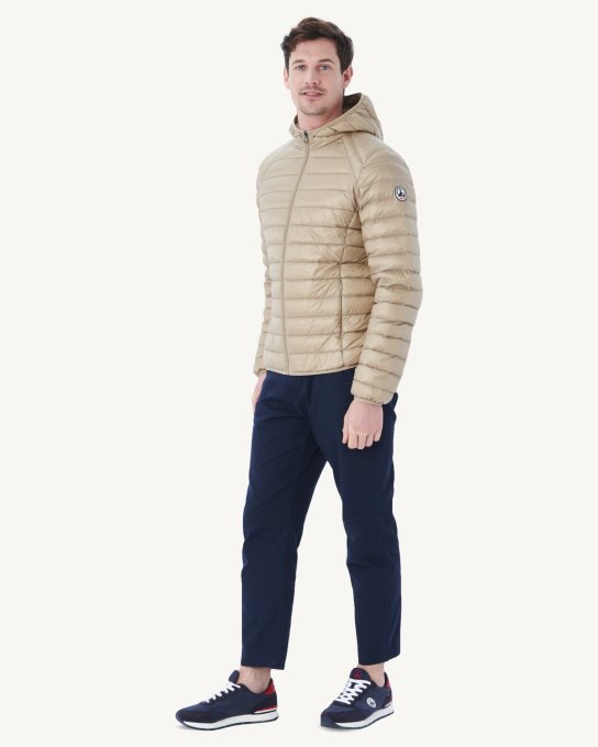 Piumino Leggero Beige Nico Jott New In