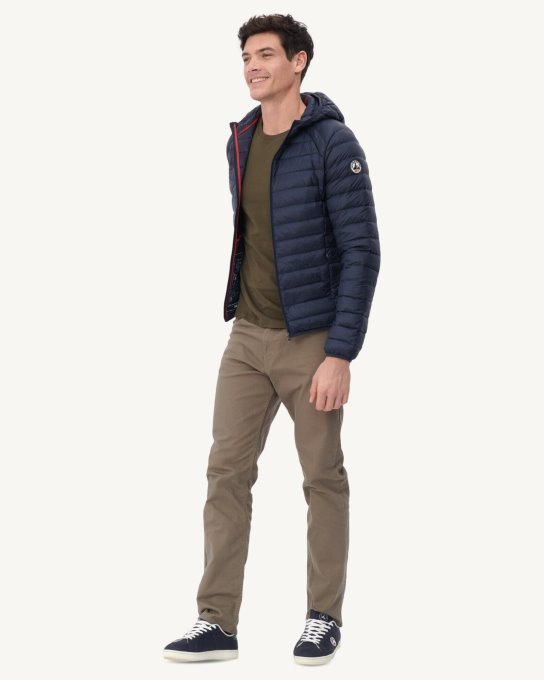 Jott New In Piumino Leggero Blu Navy Nico