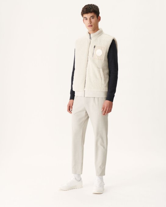 Piumino Naturale Reversibile Senza Maniche Sami Jatt New In