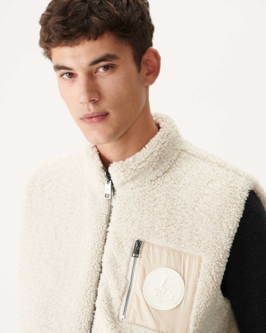 Piumino Naturale Reversibile Senza Maniche Sami Jatt New In