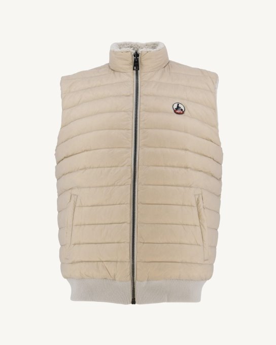 Piumino Naturale Reversibile Senza Maniche Sami Jatt New In