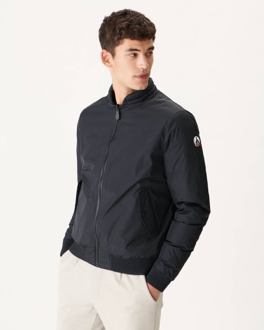 Jott New In Piumino Reversibile Nero/beige Bombay