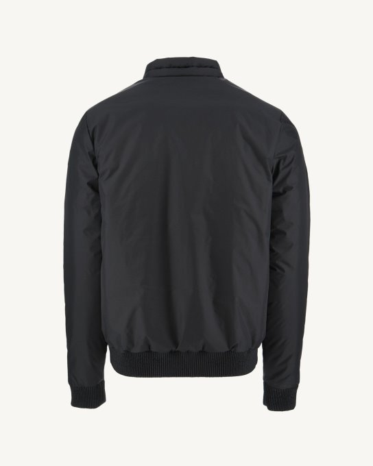 Jott New In Piumino Reversibile Nero/beige Bombay