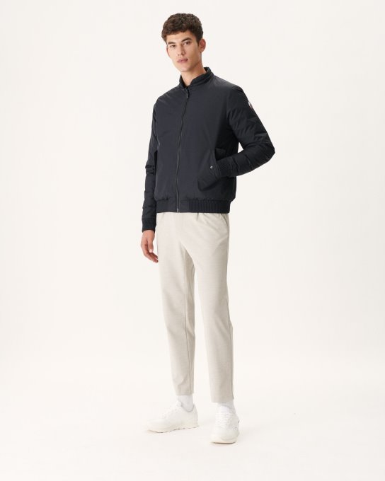 Jott New In Piumino Reversibile Nero/beige Bombay