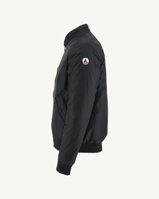 Jott New In Piumino Reversibile Nero/beige Bombay