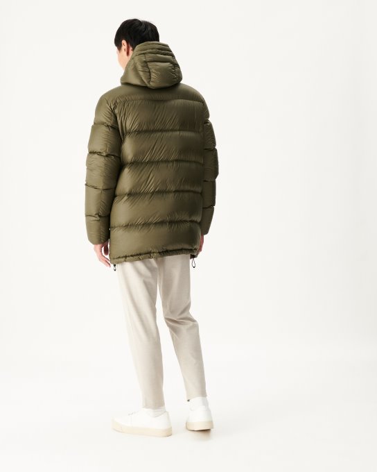 Piumino Militare Caldo Con Cappuccio Dakhla Jott New In