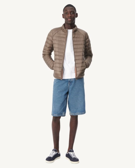 Piumino Leggero Taupe Mat Jott New In