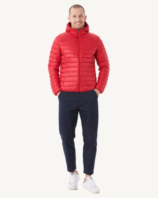 Piumino Leggero Rosso Nico Jott New In