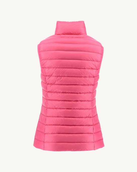 Piumino Leggero Smanicato Rosa Seda Jott New In