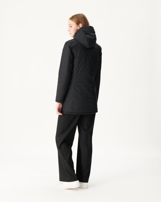 Jott New In Piumino Leggero Reversibile Nero/rosa Chiaro Moscou