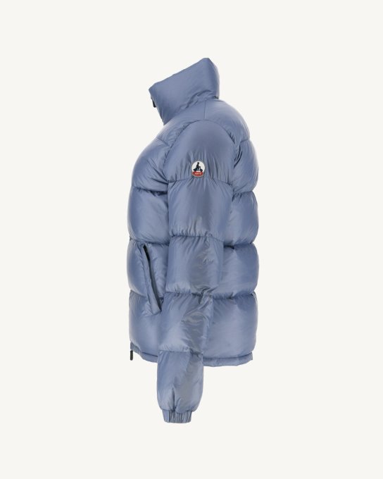 Jott New In Piumino Trapuntato Blu Cardiff Lavato