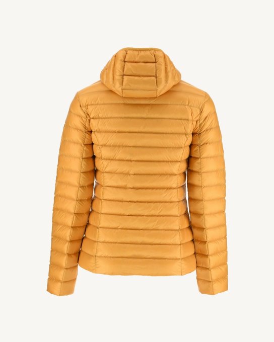 Jott New In Piumino Leggero Con Cappuccio Cloe Giallo Senape