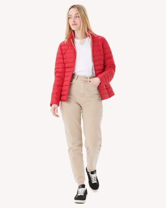 Piumino Leggero Rosso Cha Jott New In