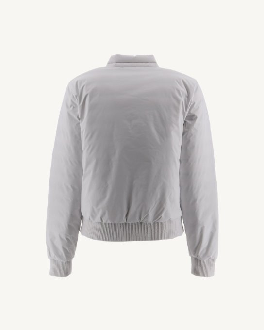 Jott New In Piumino Reversibile Bianco/blu Navy Hanoi